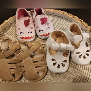 Baby Sandals and Sneakers Bundle